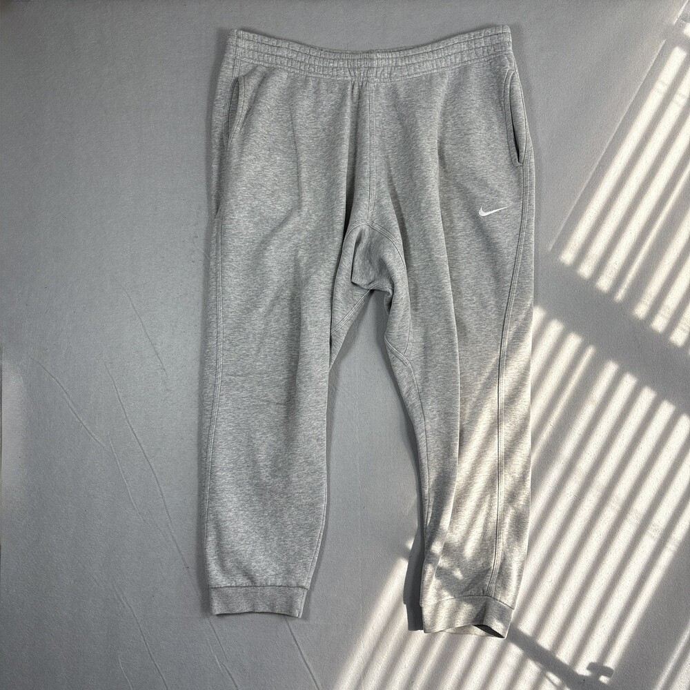 Nike Club Fleece Jogger Tapered Sweatpants Men’s XL Grey